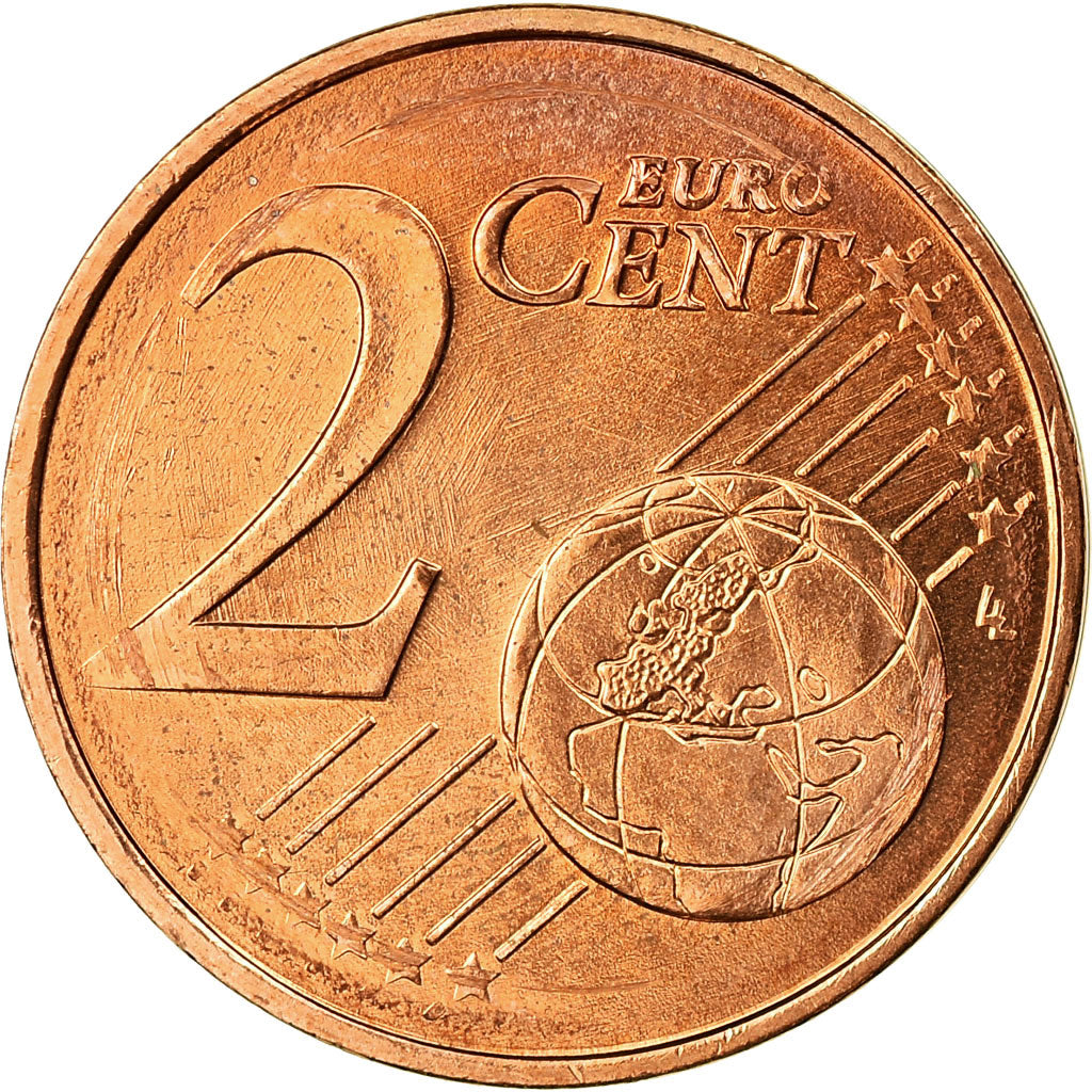 Griechenland, 2 Euro Cent, 2005, UNZ, Copper Plated Steel, KM:182