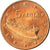 Grecia, 5 Euro Cent, 2005, SC, Cobre chapado en acero, KM:183