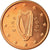 REPÚBLICA DA IRLANDA, 5 Euro Cent, 2002, MS(63), Aço Cromado a Cobre, KM:34