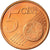 REPÚBLICA DA IRLANDA, 5 Euro Cent, 2002, MS(63), Aço Cromado a Cobre, KM:34