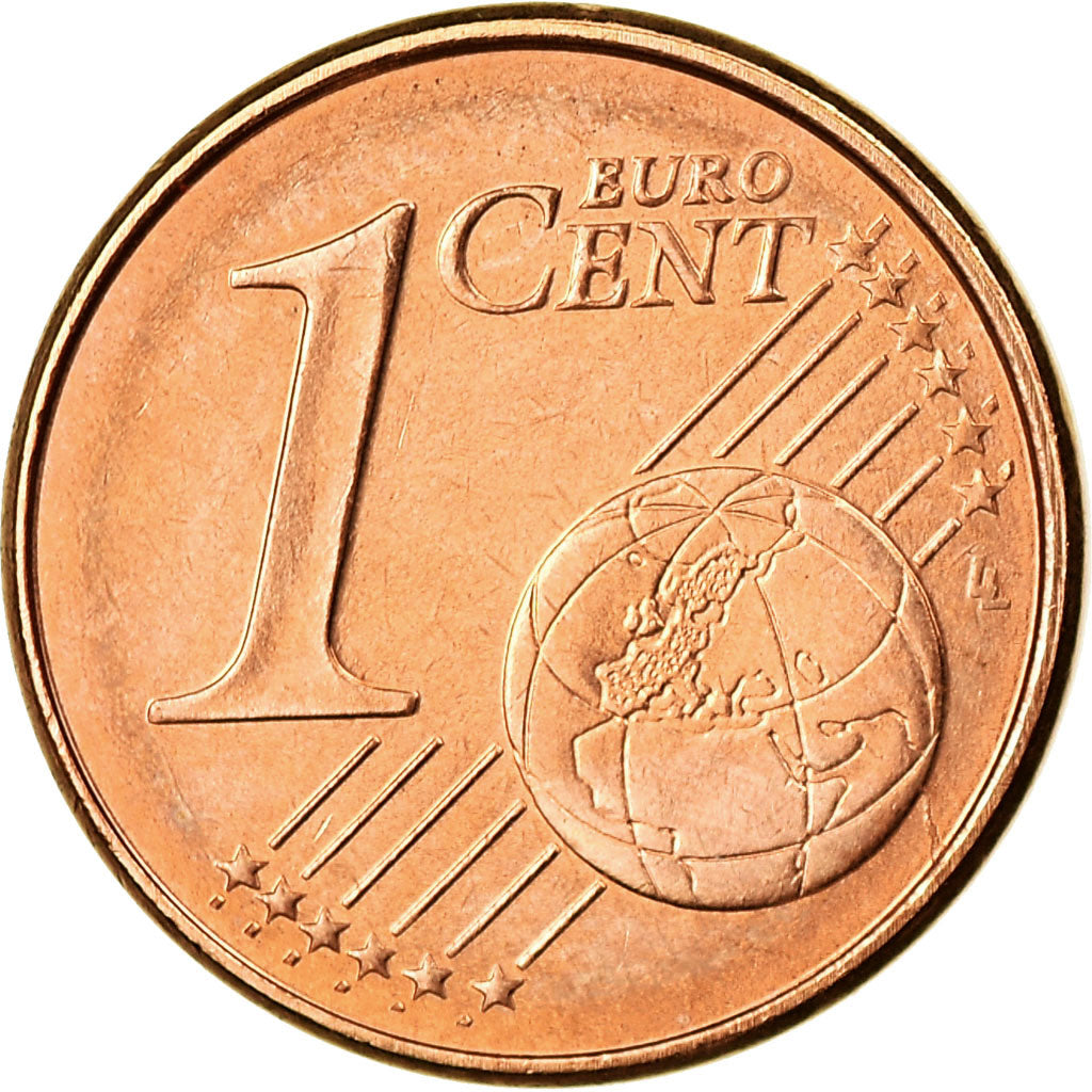 Luxemburg, Euro Cent, 2003, UNZ, Copper Plated Steel, KM:75