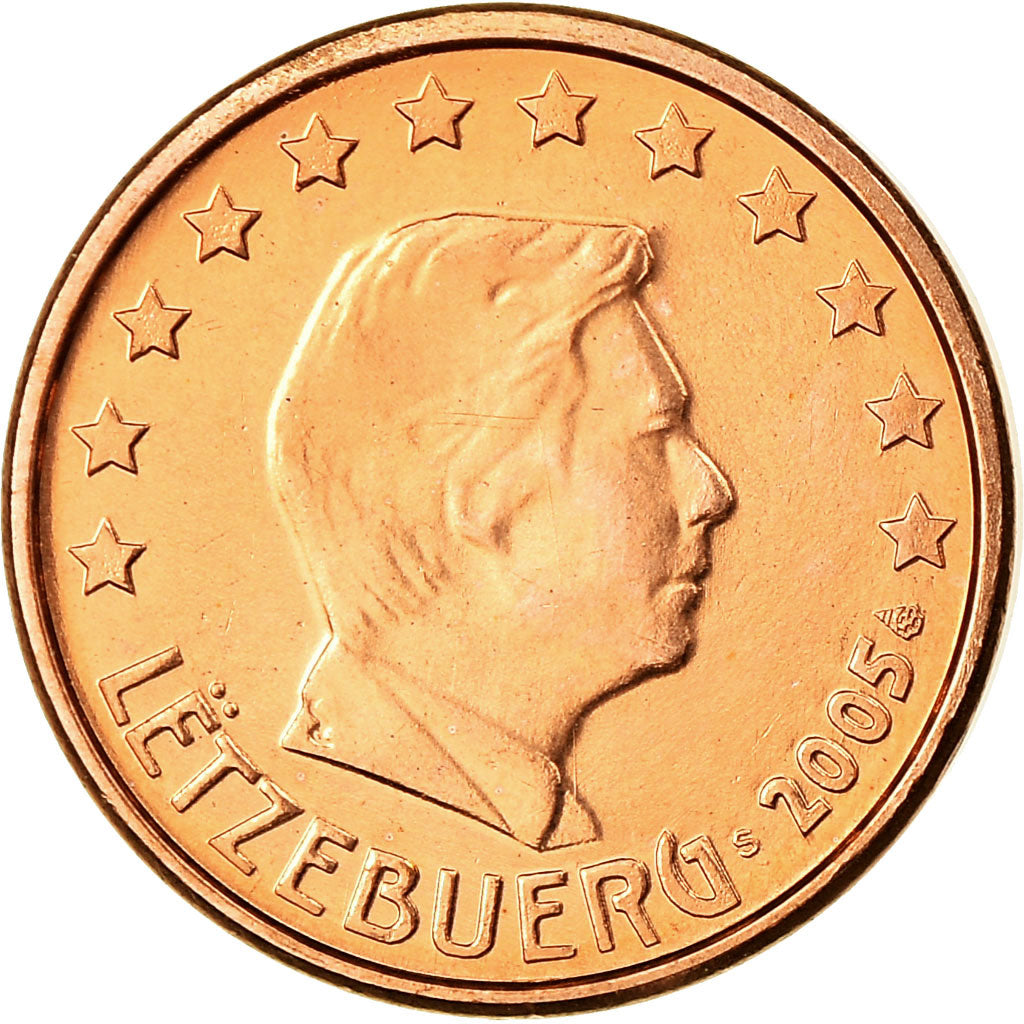 Lussemburgo, Euro Cent, 2005, SPL, Acciaio placcato rame, KM:75