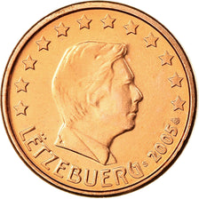 Lussemburgo, Euro Cent, 2005, SPL, Acciaio placcato rame, KM:75