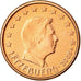 Lussemburgo, Euro Cent, 2005, SPL, Acciaio placcato rame, KM:75