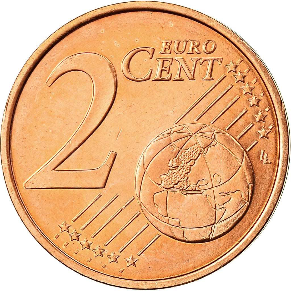 Luxembourg, 2 Euro Cent, 2005, SPL, Copper Plated Steel, KM:76