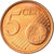 Luxemburgo, 5 Euro Cent, 2005, SC, Cobre chapado en acero, KM:77