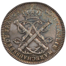 France, Royal, Token, AU(50-53), Silver, Feuardent #1659, 7.58