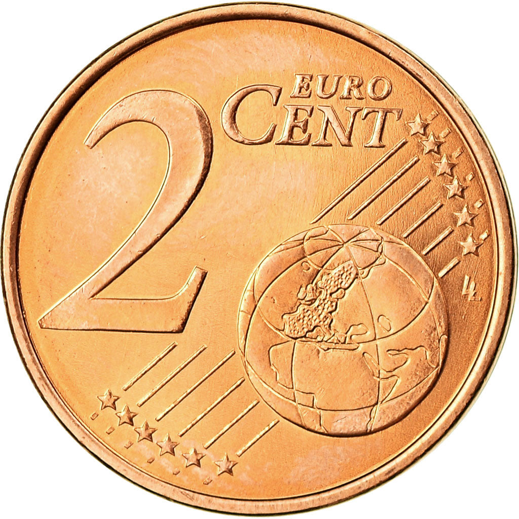 Luxembourg, 2 Euro Cent, 2006, MS(63), Copper Plated Steel, KM:76