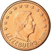Luksemburg, Euro Cent, 2009, Utrecht, MS(63), Miedź platerowana stalą, KM:75