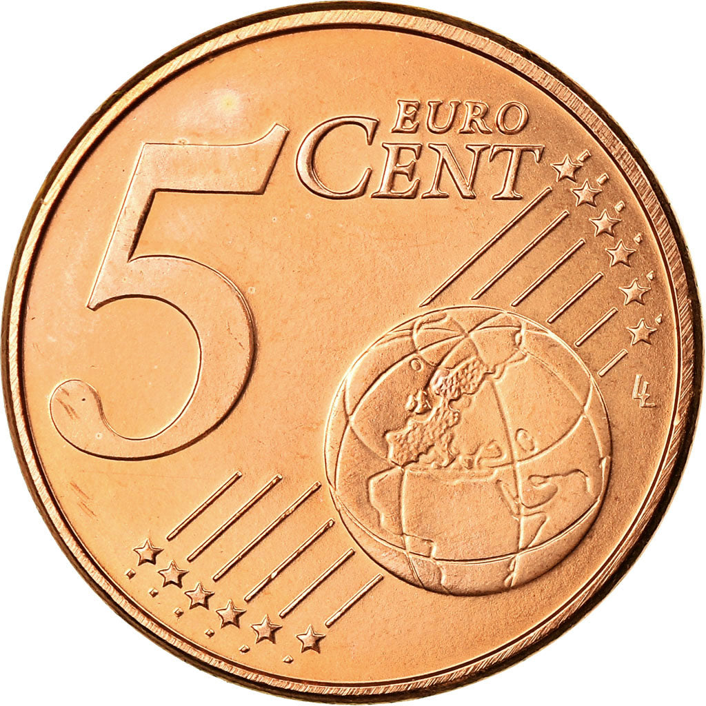Luxembourg, 5 Euro Cent, 2010, SPL, Copper Plated Steel, KM:77