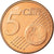 Luksemburg, 5 Euro Cent, 2010, Utrecht, MS(63), Miedź platerowana stalą, KM:77
