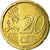 Luxembourg, 20 Euro Cent, 2011, MS(63), Brass, KM:90