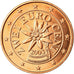 Áustria, 2 Euro Cent, 2003, MS(63), Aço Cromado a Cobre, KM:3083