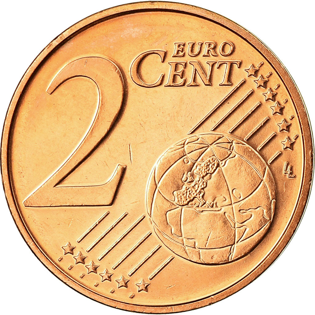 Áustria, 2 Euro Cent, 2003, MS(63), Aço Cromado a Cobre, KM:3083