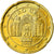 Áustria, 20 Euro Cent, 2004, MS(63), Latão, KM:3086