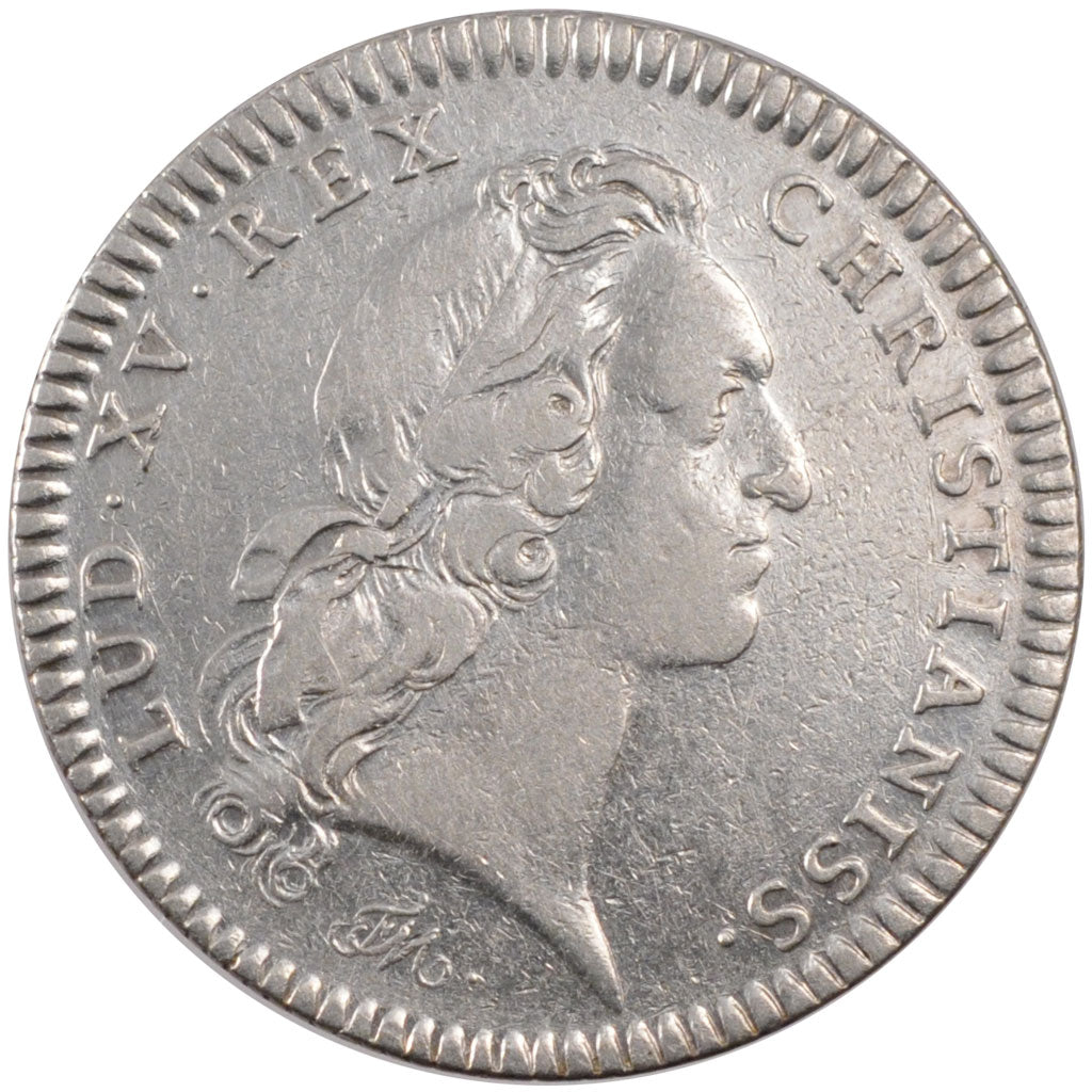France, Royal, Token, EF(40-45), Silver, Feuardent #4378, 8.25