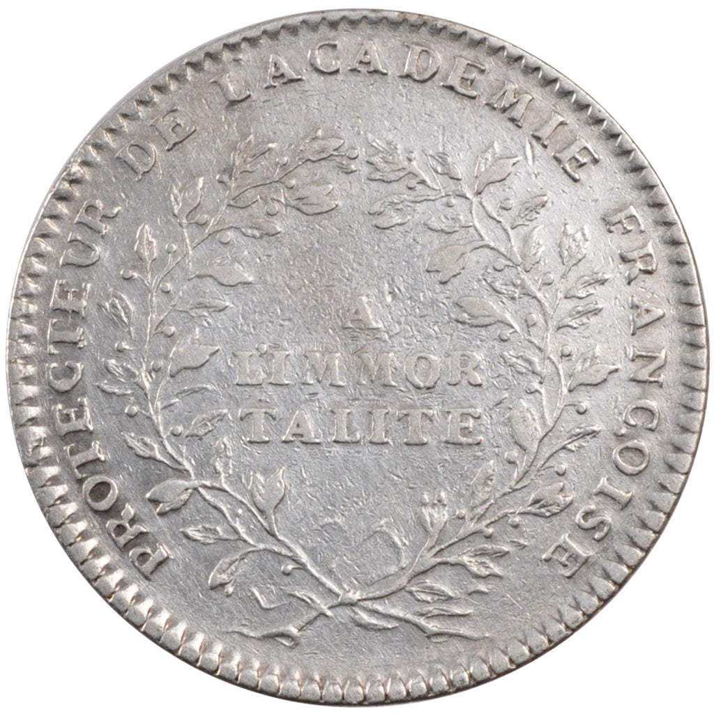 France, Royal, Token, EF(40-45), Silver, Feuardent #4378, 8.25