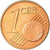 Áustria, Euro Cent, 2010, MS(63), Aço Cromado a Cobre, KM:3082