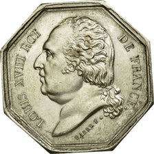 France, Token, Insurance, 1818, AU(55-58), Silver, Gailhouste:95