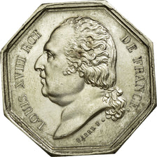 Francia, Token, Insurance, 1818, EBC, Plata, Gailhouste:95