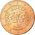 Áustria, 5 Euro Cent, 2011, MS(63), Aço Cromado a Cobre, KM:3084