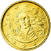 Italy, 10 Euro Cent, 2004, MS(63), Brass, KM:213