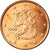 Finlandia, 5 Euro Cent, 2000, EBC, Cobre chapado en acero, KM:100