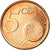 Finlandia, 5 Euro Cent, 2000, Vantaa, AU(55-58), Miedź platerowana stalą
