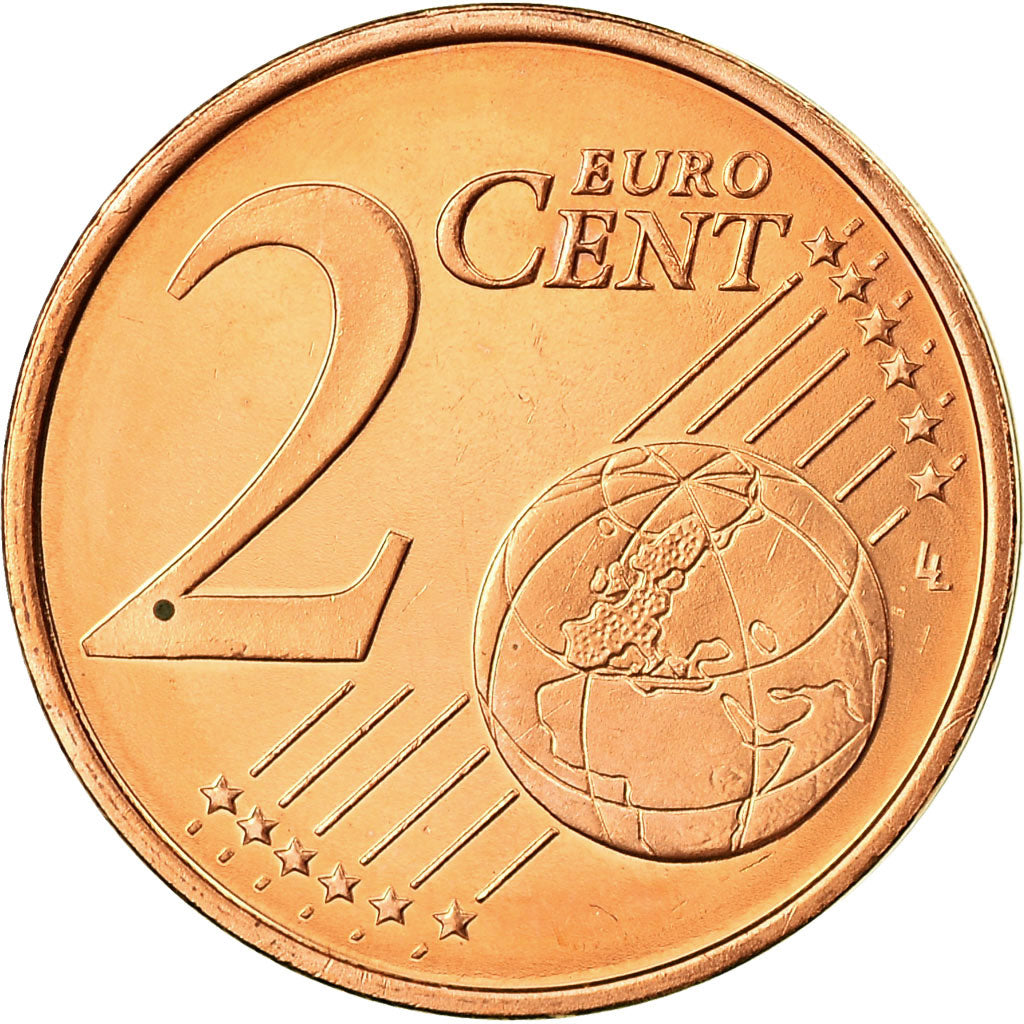 Finland, 2 Euro Cent, 2002, MS(63), Copper Plated Steel, KM:99