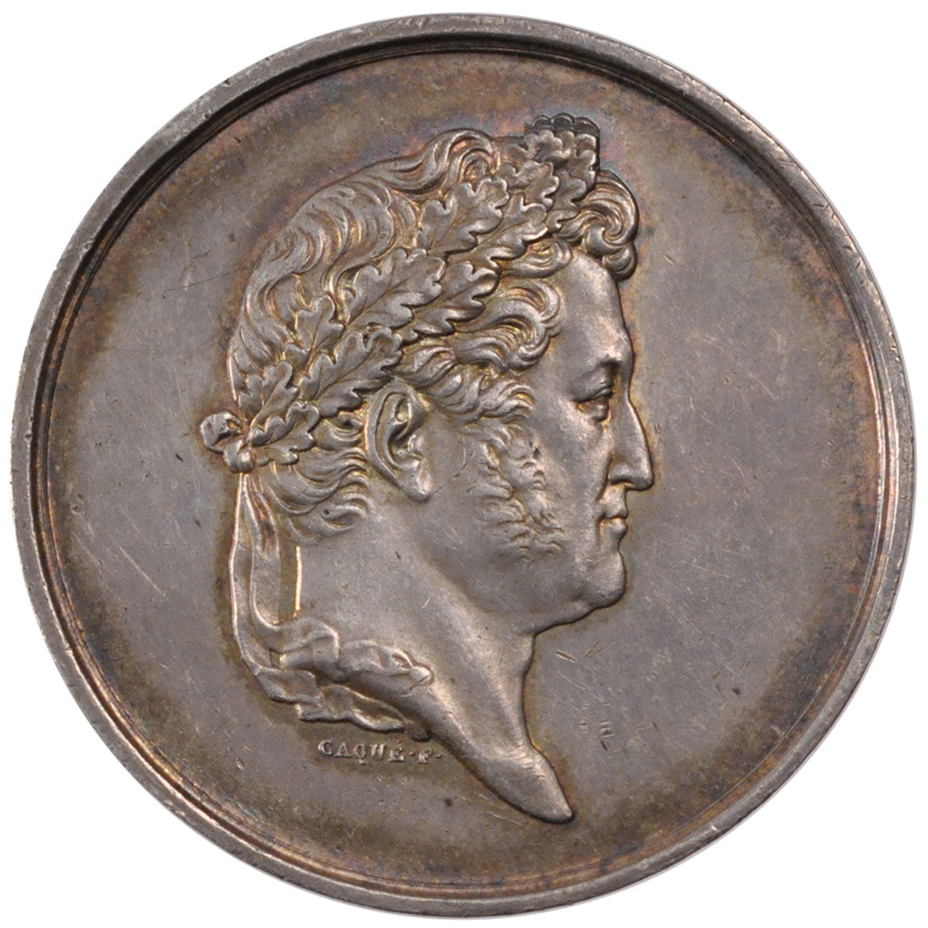 France, Insurance, Token, 1833, AU(55-58), Silver, Gailhouste #196, 17.87