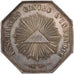 France, Insurance, Token, 1838, AU(55-58), Silver, Gailhouste #579, 19.67
