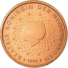 Pays-Bas, Euro Cent, 1999, SUP, Copper Plated Steel, KM:234