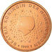 Pays-Bas, Euro Cent, 1999, SUP, Copper Plated Steel, KM:234