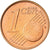 Países Bajos, Euro Cent, 1999, EBC, Cobre chapado en acero, KM:234