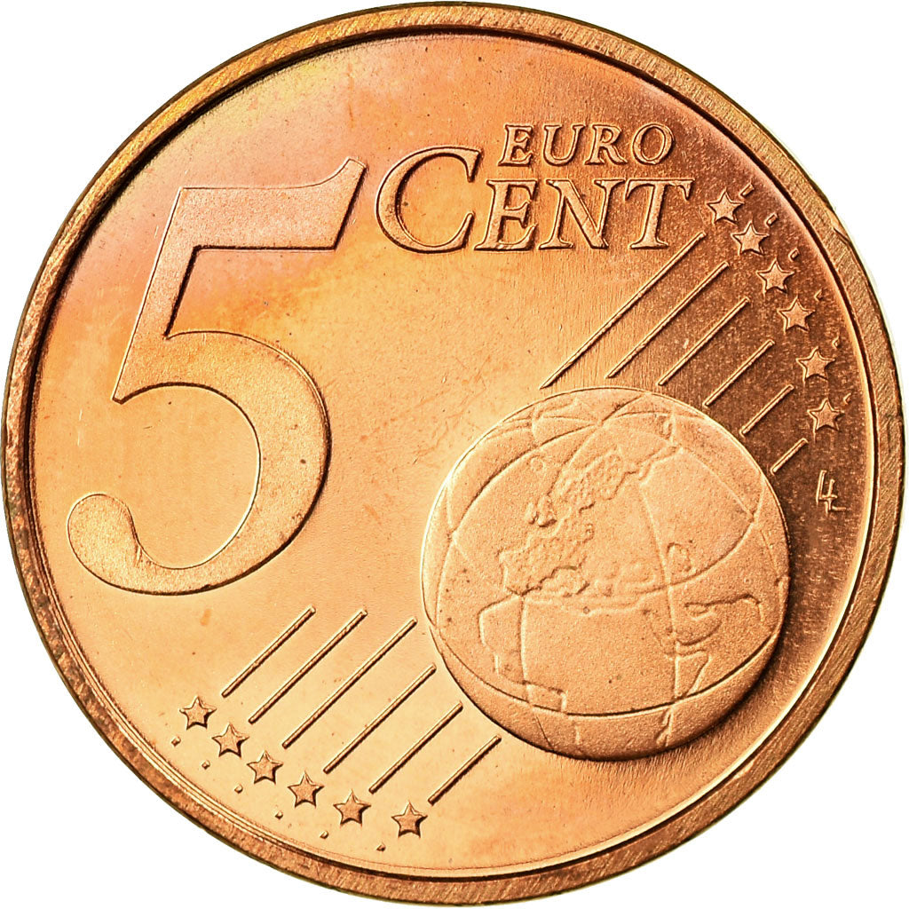 Paesi Bassi, 5 Euro Cent, 1999, SPL-, Acciaio placcato rame, KM:236
