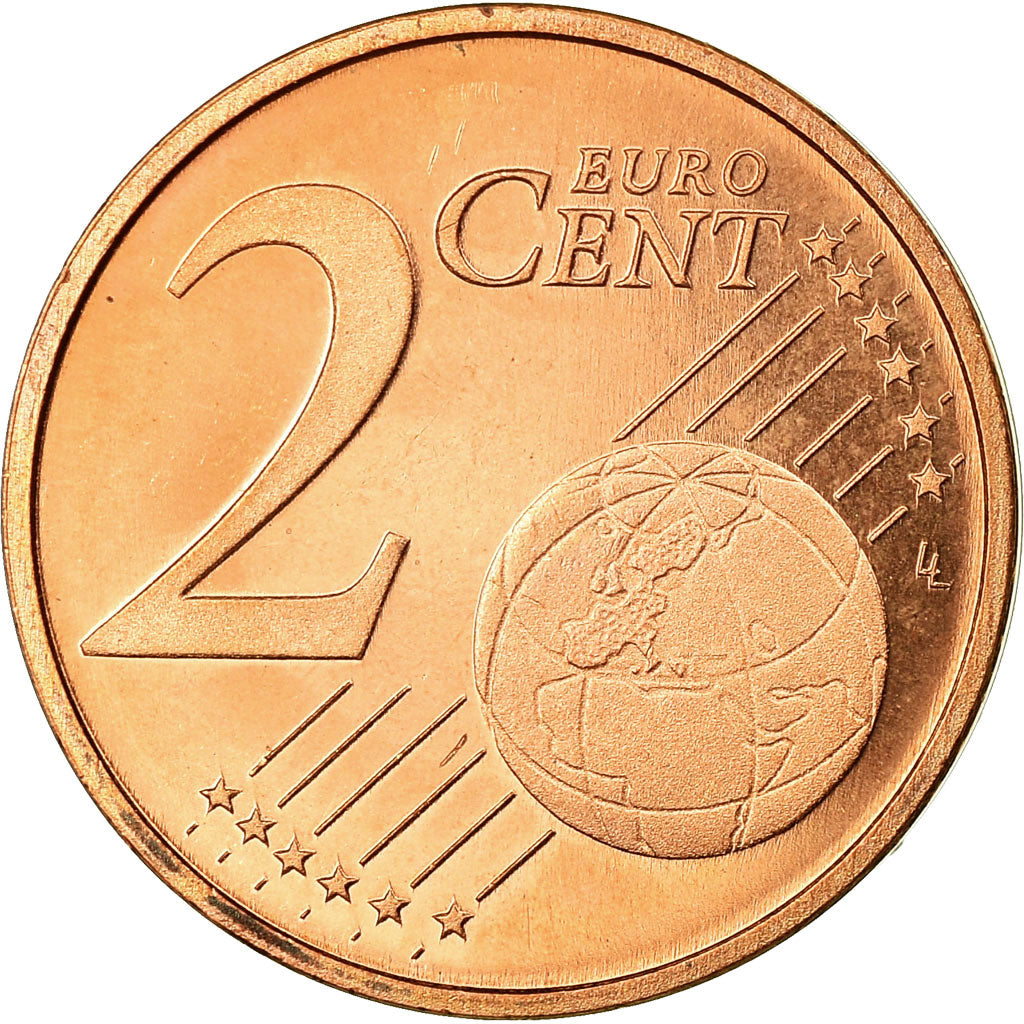 Nederland, 2 Euro Cent, 2000, UNC-, Copper Plated Steel, KM:235