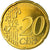 Niederlande, 20 Euro Cent, 2000, UNZ, Messing, KM:238