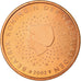 Netherlands, 5 Euro Cent, 2002, MS(63), Copper Plated Steel, KM:236