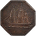 France, Insurance, Token, 1832, EF(40-45), Silver, Gailhouste #385, 19.83