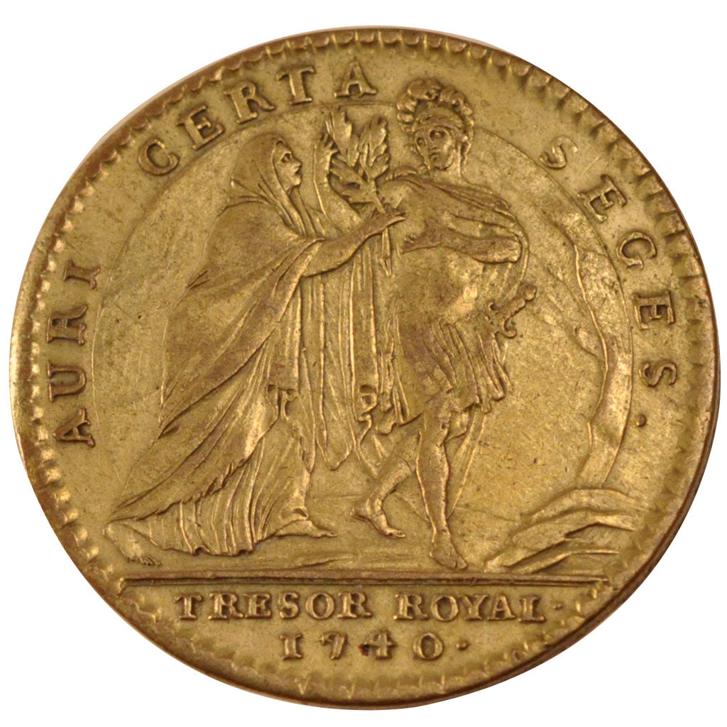 Louis XV, Trésor Royal, Jeton 