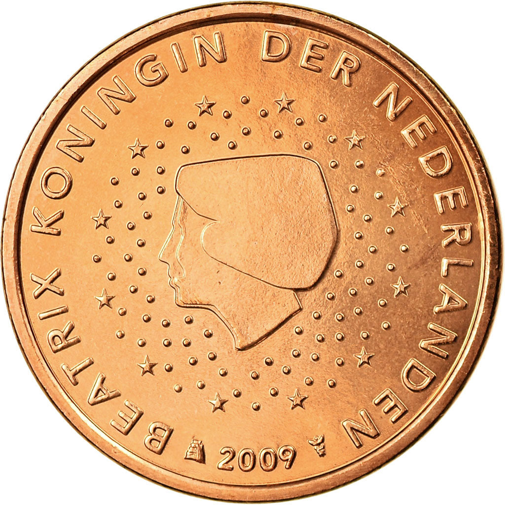 Netherlands, 5 Euro Cent, 2009, MS(63), Copper Plated Steel, KM:236