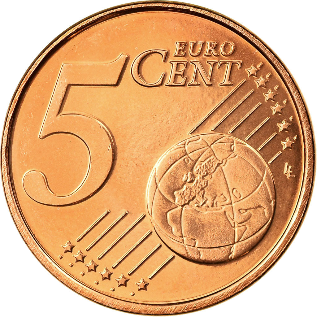 Netherlands, 5 Euro Cent, 2009, MS(63), Copper Plated Steel, KM:236