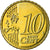 Holandia, 10 Euro Cent, 2009, Utrecht, MS(63), Mosiądz, KM:268