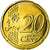 Holandia, 20 Euro Cent, 2009, Utrecht, MS(63), Mosiądz, KM:269