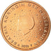 Niederlande, 2 Euro Cent, 2010, UNZ, Copper Plated Steel, KM:235