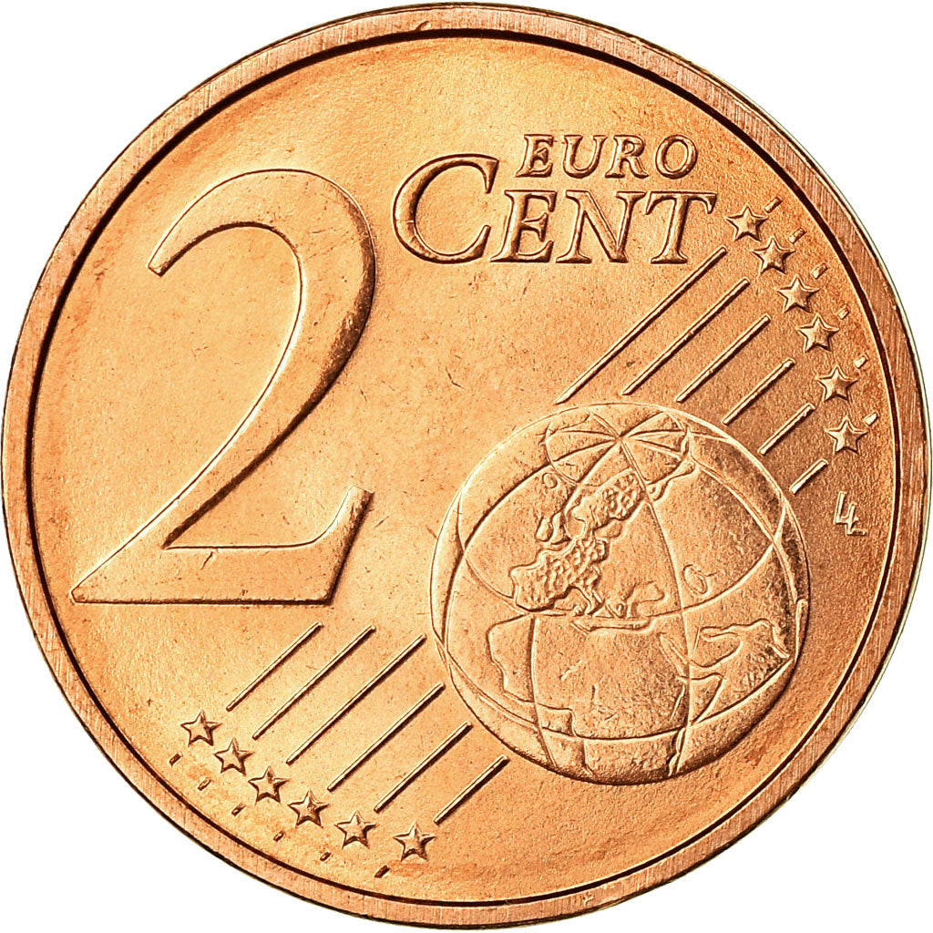 Niederlande, 2 Euro Cent, 2010, UNZ, Copper Plated Steel, KM:235