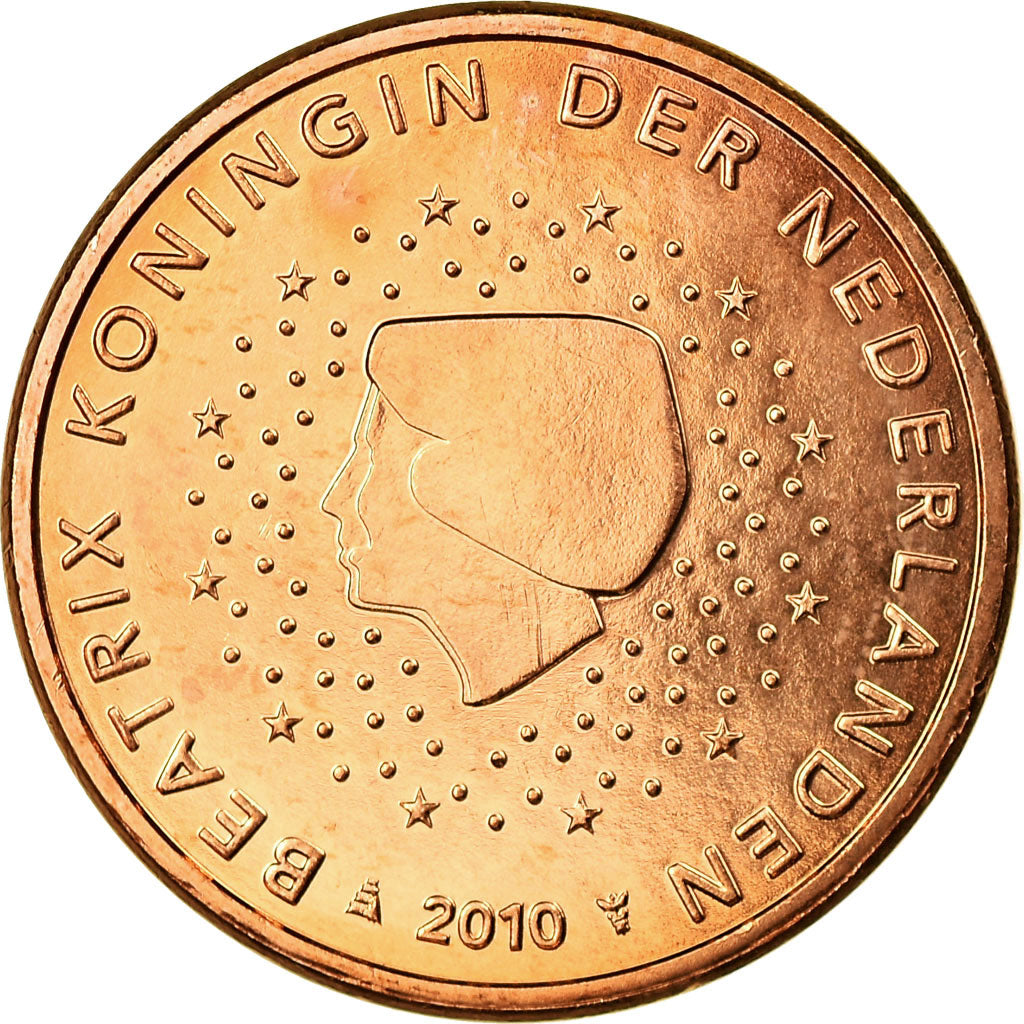 Netherlands, 5 Euro Cent, 2010, MS(63), Copper Plated Steel, KM:236