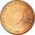 Países Bajos, 5 Euro Cent, 2010, SC, Cobre chapado en acero, KM:236