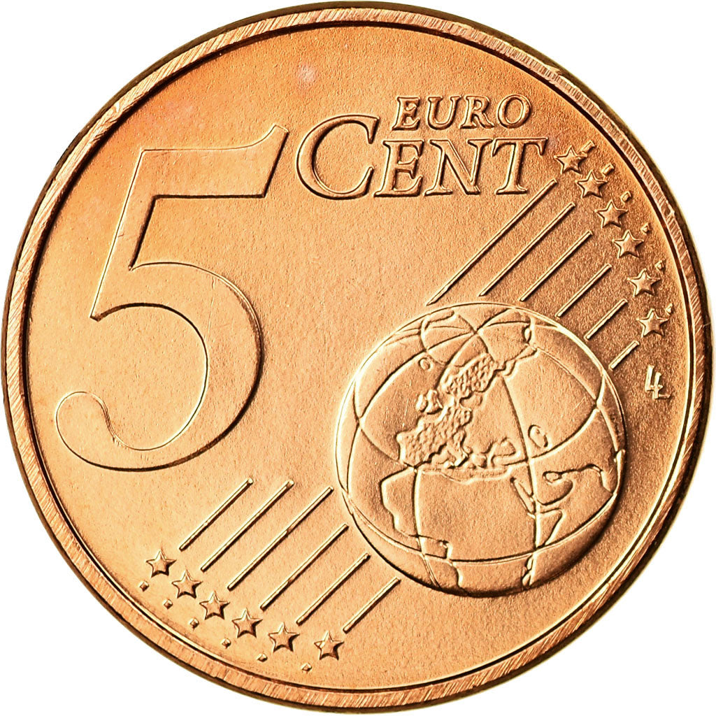Netherlands, 5 Euro Cent, 2010, MS(63), Copper Plated Steel, KM:236