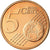 Países Bajos, 5 Euro Cent, 2010, SC, Cobre chapado en acero, KM:236